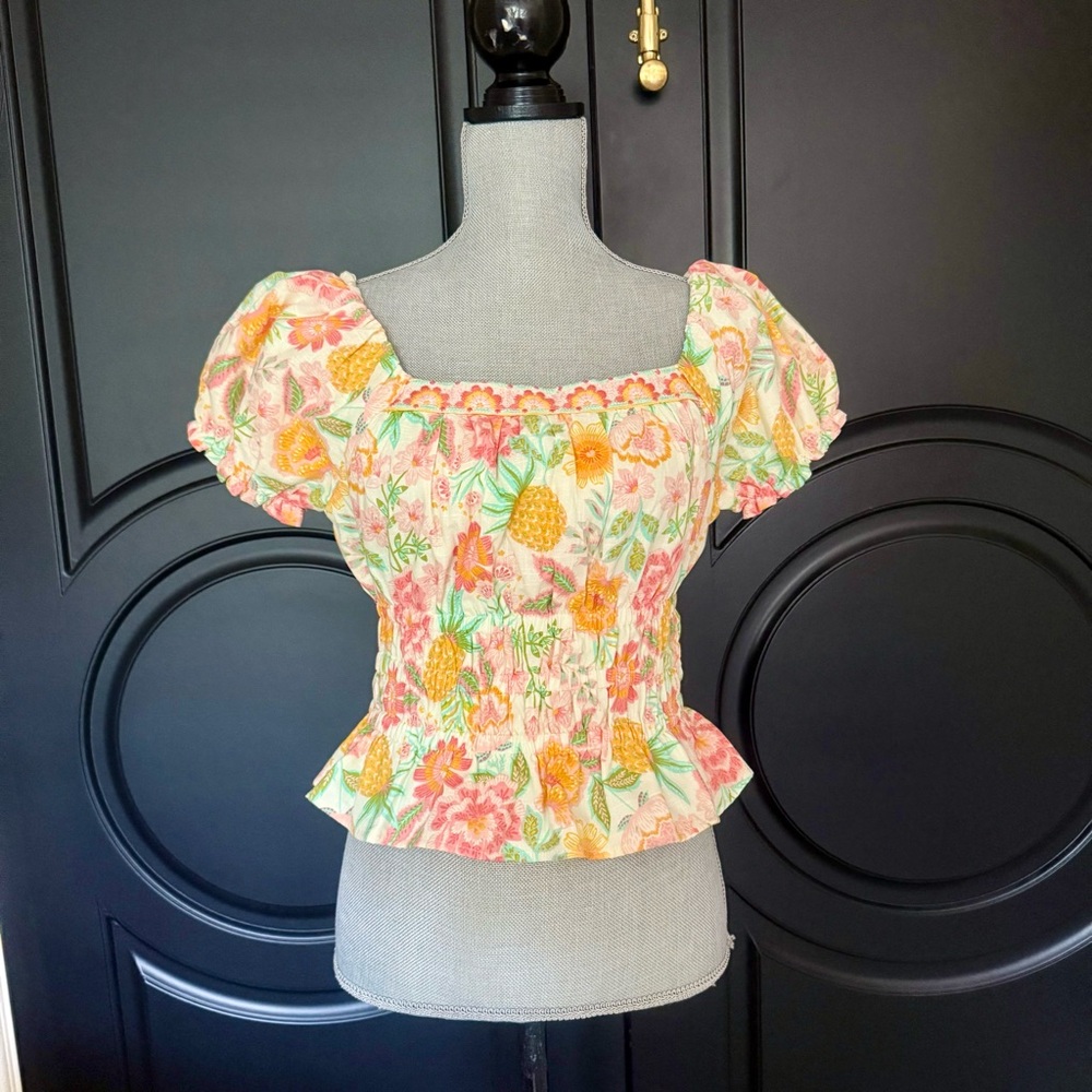 Embroidered Rachel Zoe Blouse